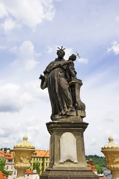 St. Anthony posągu Padwa — Zdjęcie stockowe