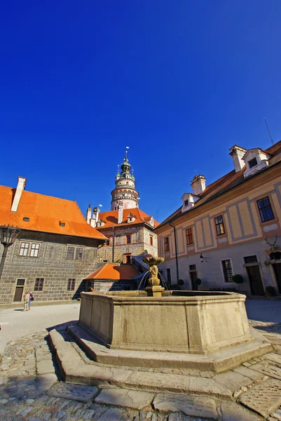 Věž hradu Český Krumlov — Stock fotografie