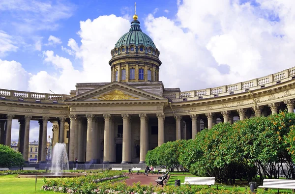 Kazan katedrála v saint Petersburgu — Stock fotografie