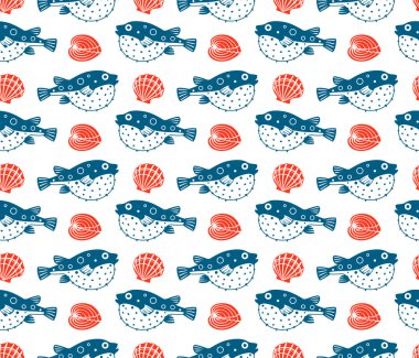 Fugu ve kabukları, seamless modeli