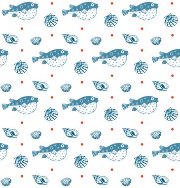 Fugu ve kabukları, seamless modeli