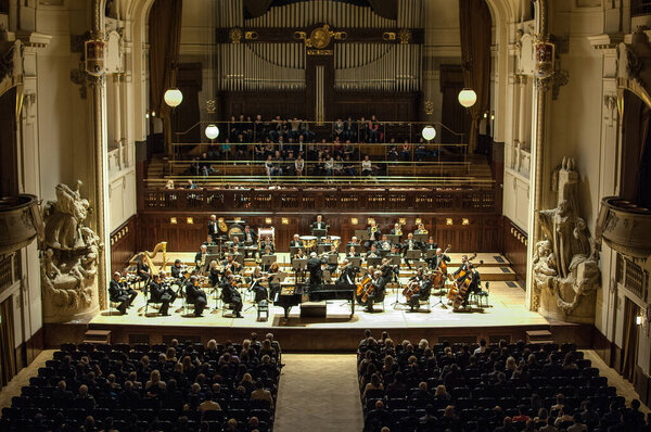 interior of concert hall