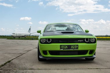 yeşil spor Mustang Mustang