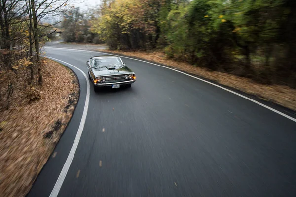 Carro Muscular Clássico Americano Dos Anos — Fotografia de Stock