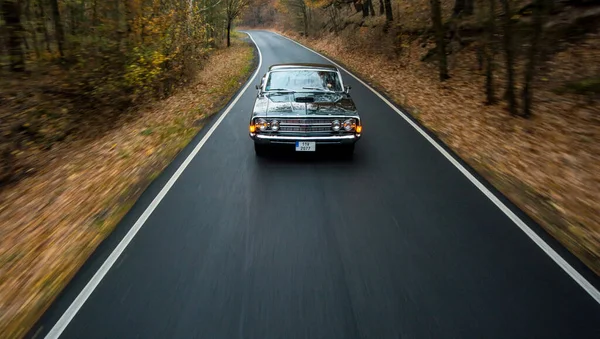 Carro Muscular Clássico Americano Dos Anos — Fotografia de Stock