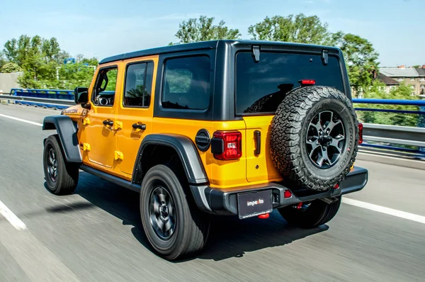 Marca Carros Jeep Foi Fundada 1941 Por Chrysler Veículos Jipe — Fotografia de Stock