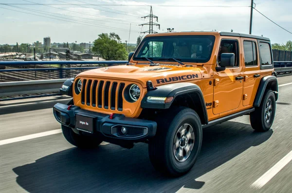 Marca Carros Jeep Foi Fundada 1941 Por Chrysler Veículos Jipe — Fotografia de Stock