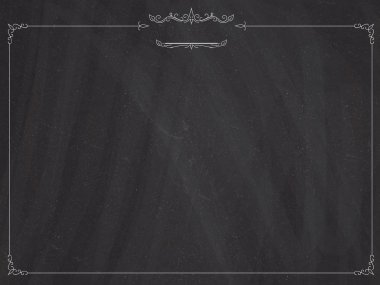 Cafe menü retro blackboard arka plan