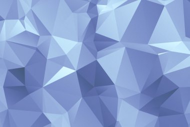 Poligonal geometrik soyut dokulu arka plan mavi 