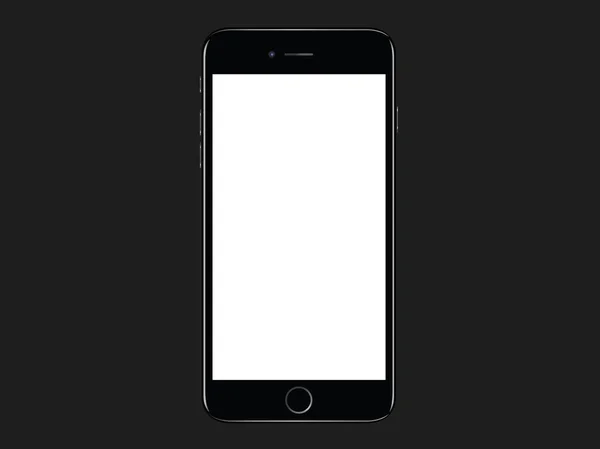 Black Smartphone mockup template — Stock Vector