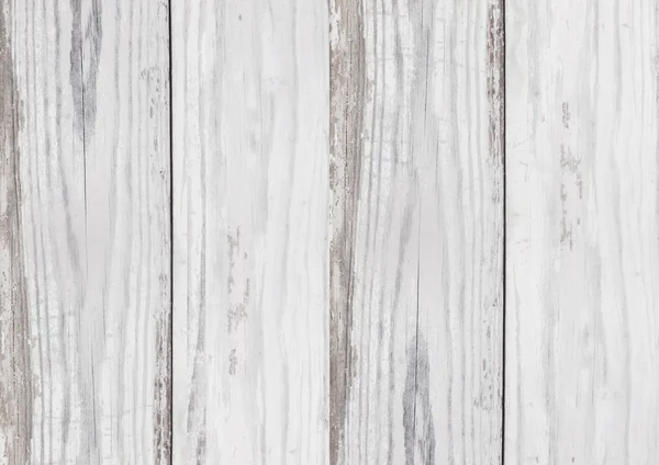 Fondo de madera texturizada de madera blanca ; — Foto de Stock