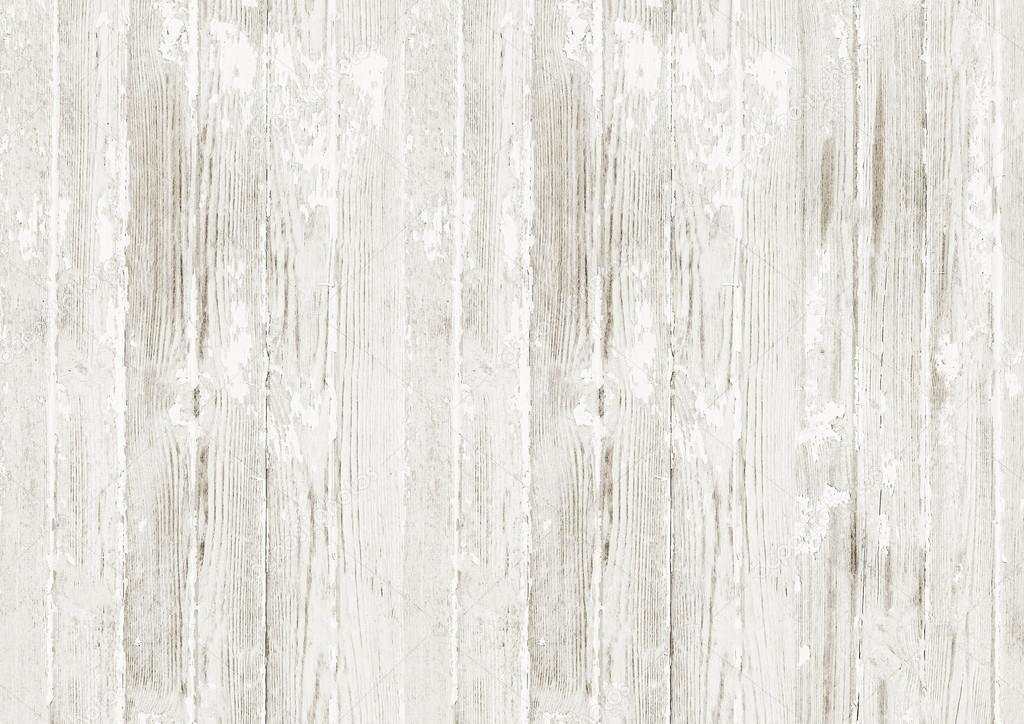 White wooden textured woodgrain background;