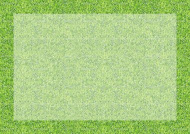 Yeşil çim doku arka plan sınırı