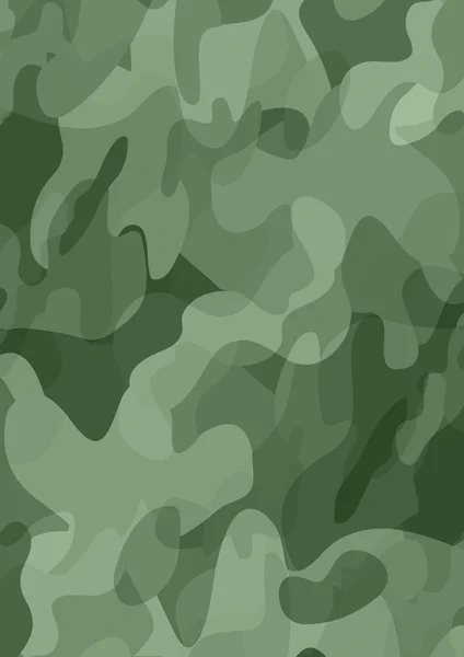 Vert camouflage motif mode arrière-plan — Image vectorielle