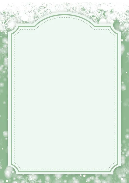 Grüne Winter Urlaub Papier Hintergrund — Stockfoto