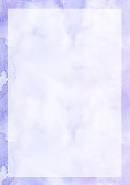 Aquarelle violette dessin papier fond — Photo