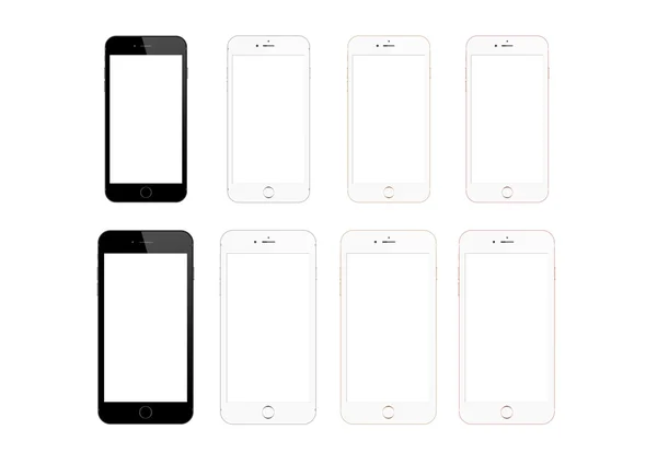 Apple iPhone 6s Plus y 6s serie de teléfonos inteligentes — Foto de Stock