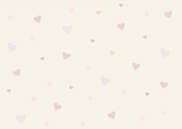 Fondo de papel corazón Vintage — Vector de stock