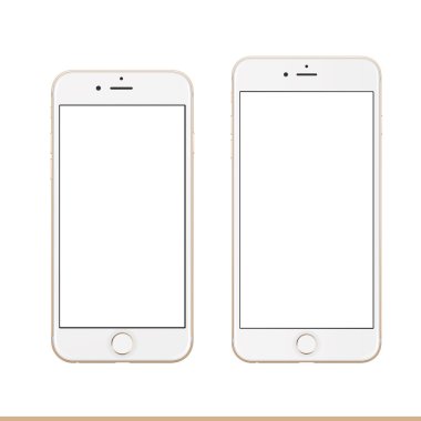 lool altın elma iphone 6s gibi artı mockup şablonu