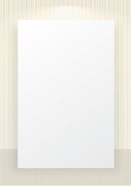 Arka plan beyaz boşluk ile bej çizgili hattı desen duvar kağıdı