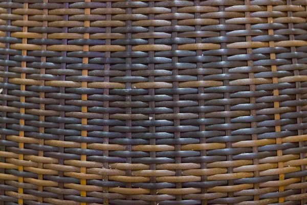 woven basket in close up