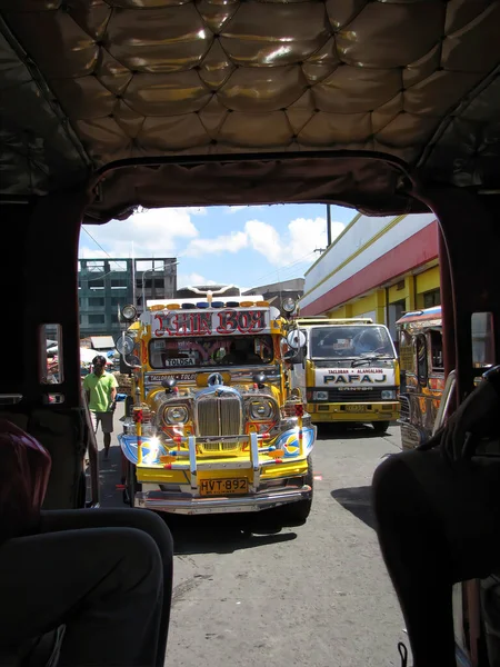 Tacloban Leyte Philippinen März 2013 Jeepneys Sind Handgefertigt Und Sehr — Stockfoto