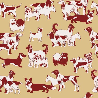 Köpek ırkları ile Seamless modeli