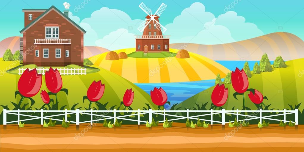 Farm Game Background Stock Vector Image by ©vitaliyvill #105657986