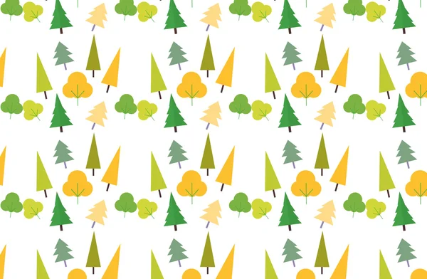 Autumn foliage concept pattern. — Stock Vector