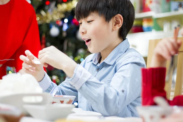 Bolachas de camarão de Natal — Fotografia de Stock