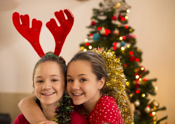 Családi karácsonyi fotók — Stock Fotó