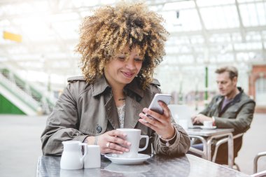 Beklerken kahve keyfi