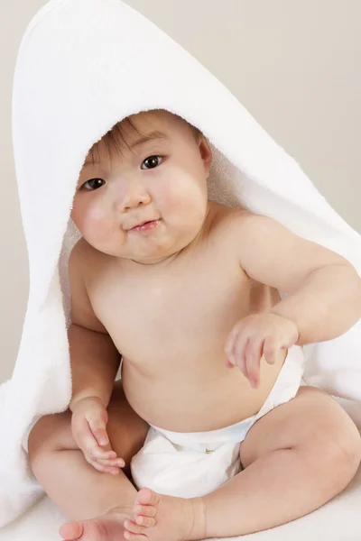 Bebeğe Banyo zamanı — Stok fotoğraf