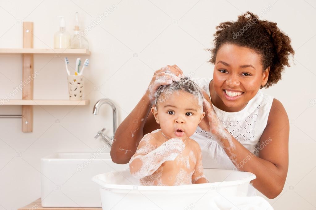 Baby Bath Time