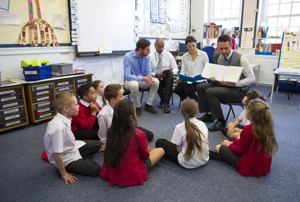 Story Time in a Classroom — Stock Photo, Image