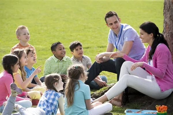 Lección al aire libre — Foto de Stock