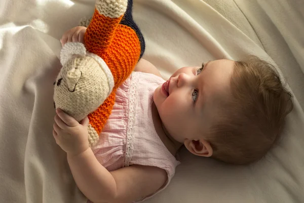 Baby's Bedtime — Stock Photo, Image