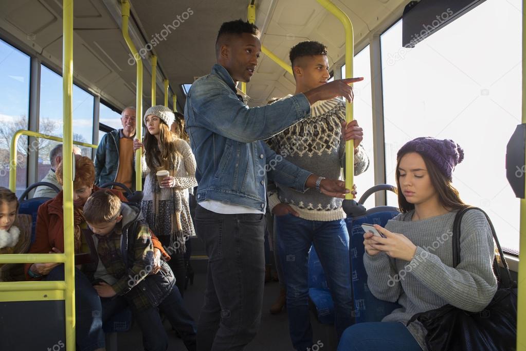 People on the bus