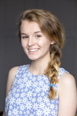 Güzel kadın headshot