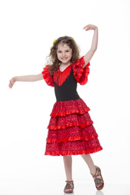 küçük flamenko dansçısı