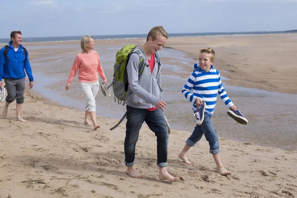 Sand between our toes — Stock Photo, Image