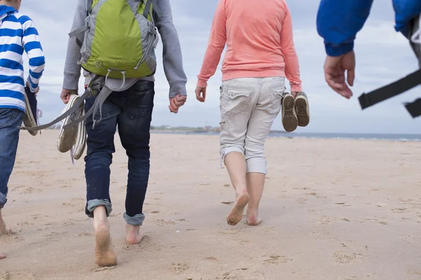 Sand between our toes — Stock Photo, Image