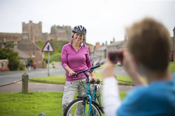 Posa per una foto — Foto Stock