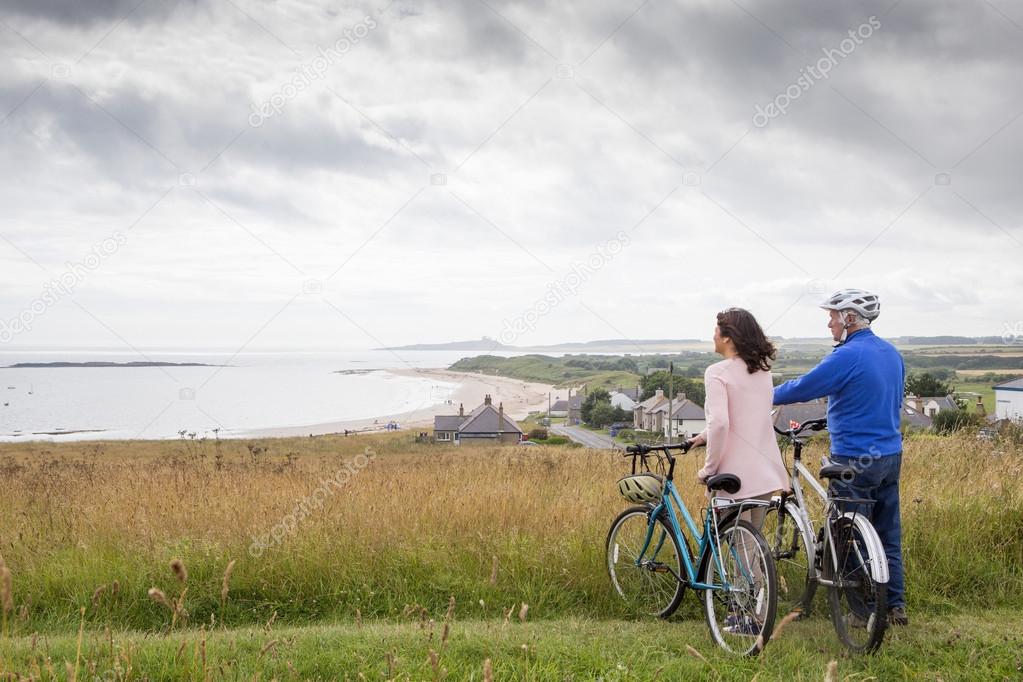 Couple enjoying the view