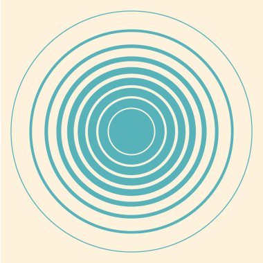 Daireler vintage vektör retro arka plan