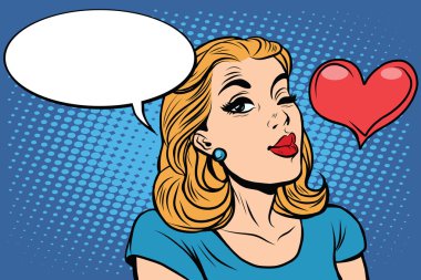 Emoji retro kalp aşk romantik kız ifadeler