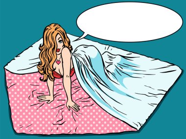 Romantik mektup kadın güzellik yatak