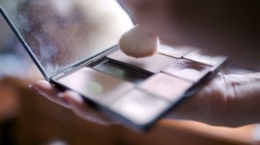 Makyaj için fırça seti