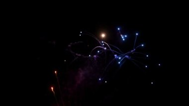 Yeni yıl havai fişek gösterisi