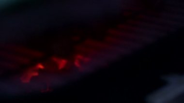 Sıcak Barbekü sosis - stok görüntüleri